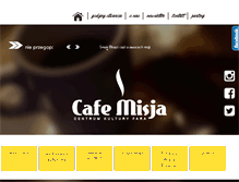 Tablet Screenshot of cafemisja.pl